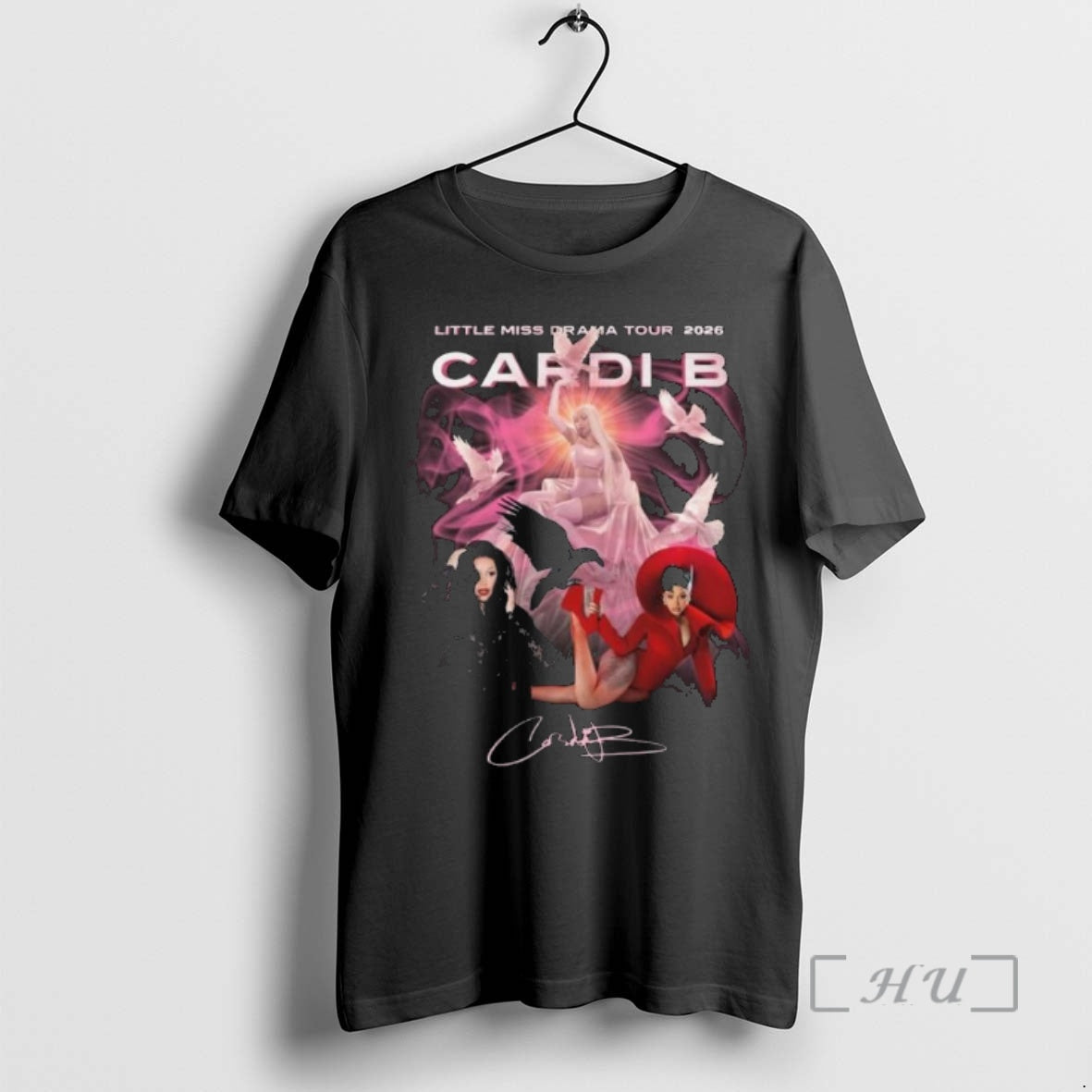 Officials Little Miss Drama Tour 2026 Cardi B Signature T-Shirts, Hoodie, Sweatshirt | PrintMintTees.com