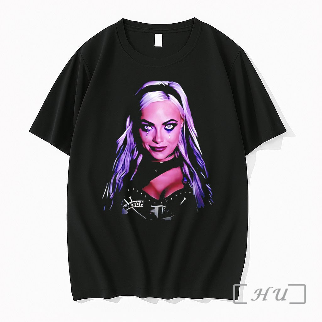 Officials Liv Morgan Wrestler Portrait Tee Premium T Shirts Sweater Hoodie Jpg