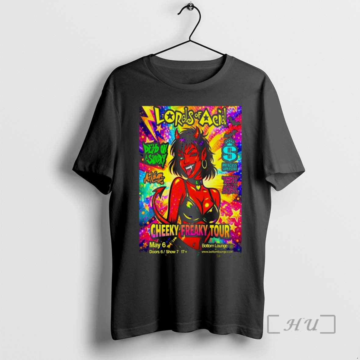 Officials Lords Of Acid Bottom Lounge In Chicago Il May 6 2026 Premium T Shirts Hoodie, Sweatshirt | PrintMintTees.com