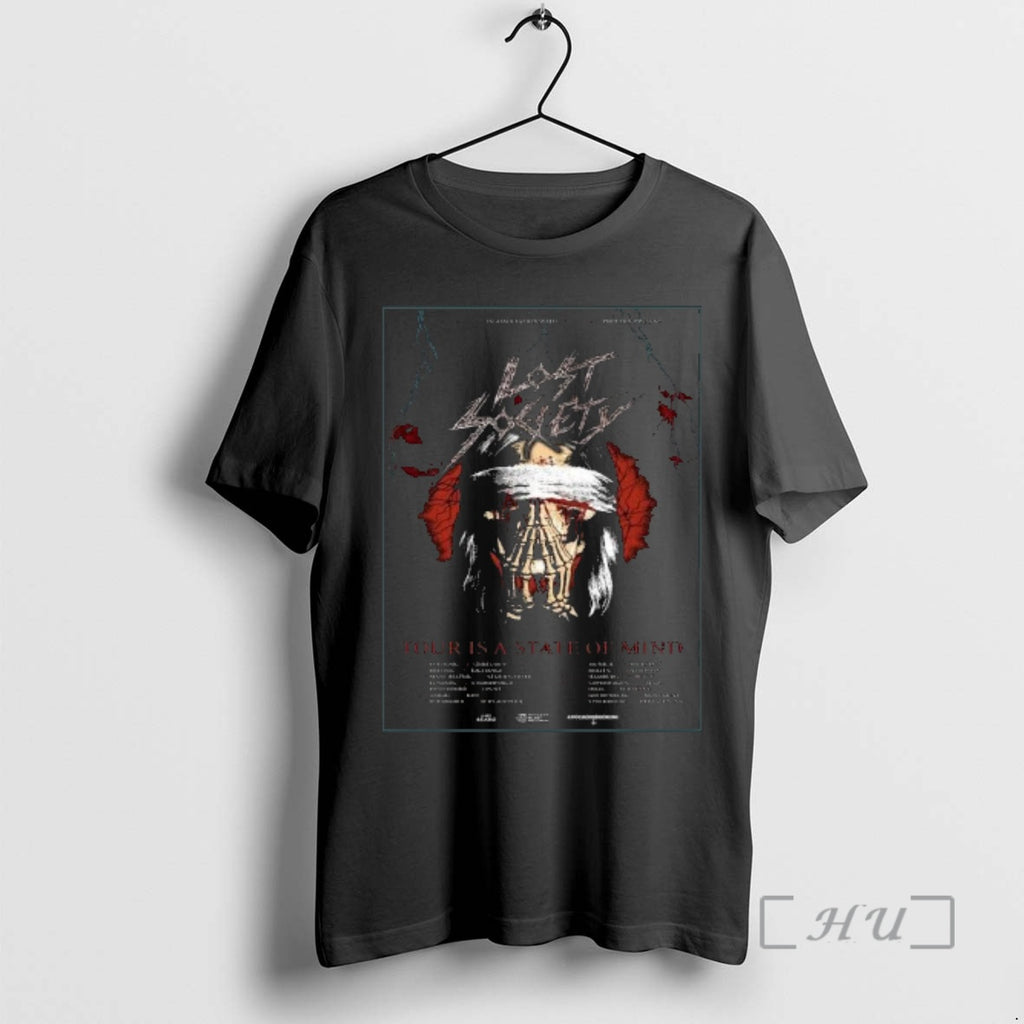 Officials Lost Society Spring 2026 Europe Tour Is A State Of Mind Schedule Dates Premium T-Shirts, Hoodie, Sweatshirt