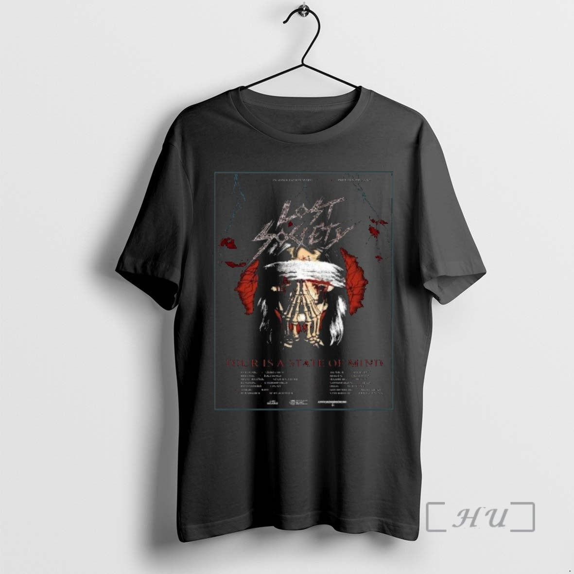 Officials Lost Society Spring 2026 Europe Tour Is A State Of Mind Schedule Dates Premium T-Shirts, Hoodie, Sweatshirt