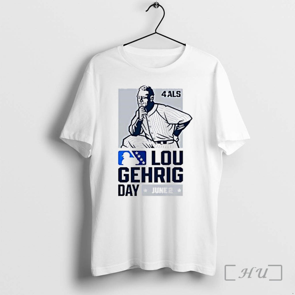 Officials Lou Gehrig New York Yankees Lou Gehrig Day Mlb