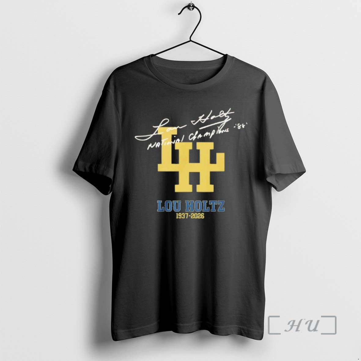 Officials Lou Holtz 1937 2026 National Championships Signature T-Shirts, Hoodie, Sweatshirt | PrintMintTees.com