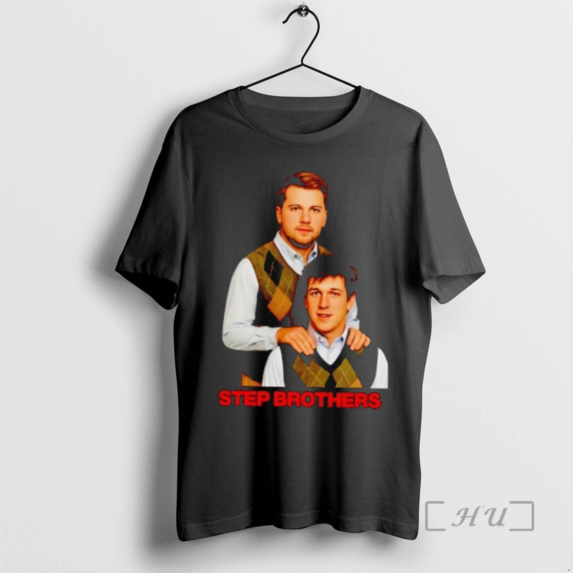 Officials Luka And Austin Reaves Step Brothers Parody Portrait T-Shirts, Hoodie, Sweatshirt | PrintMintTees.com