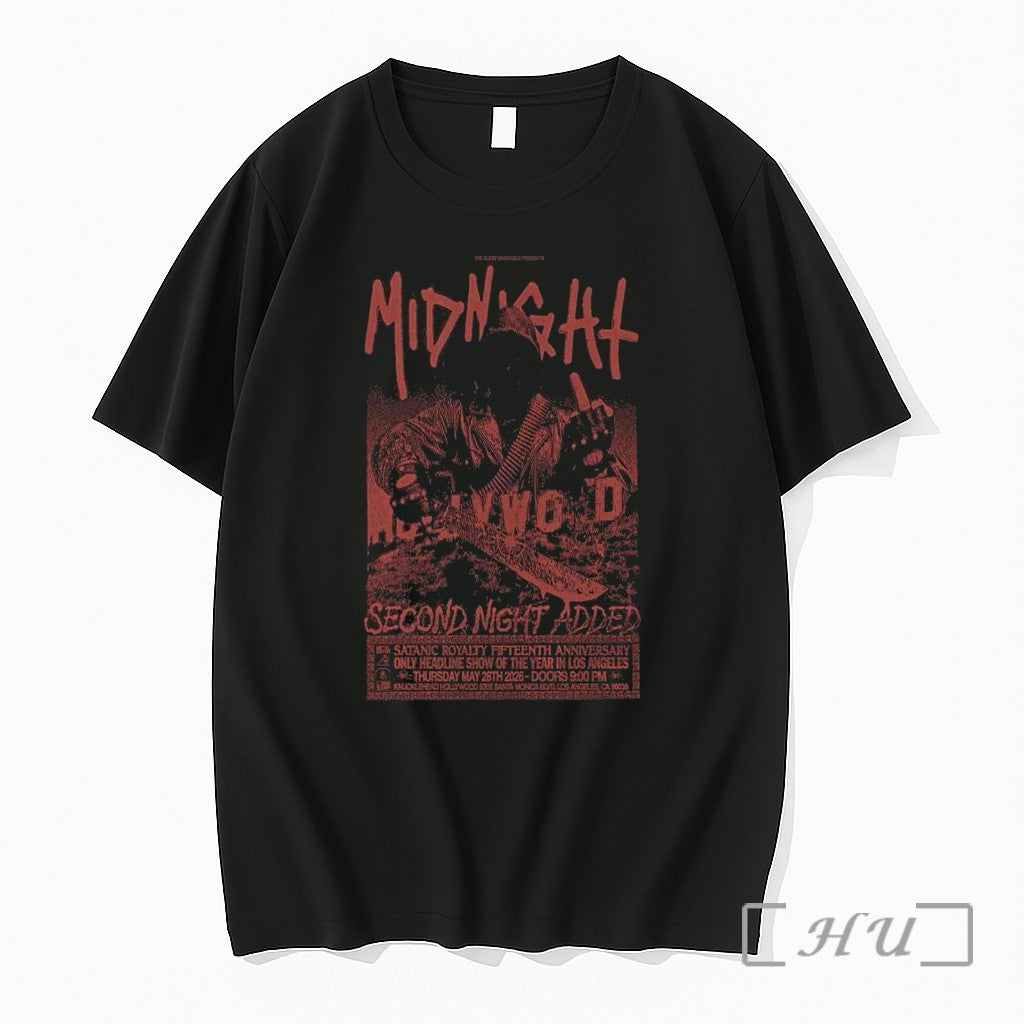 Officials Midnight Band May 28 2026 Hollywood Palladium Los Angeles 1 Premium T Shirts Sweater
