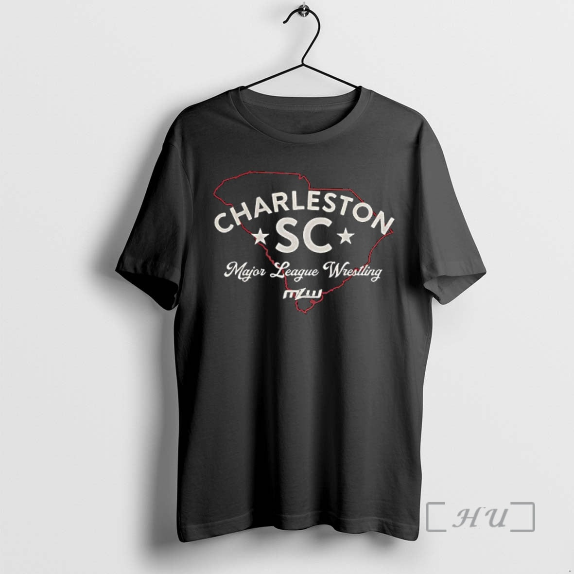 Officials Major League Wrestling Charleston Local Charleston State Outline T-Shirts, Hoodie, Sweatshirt | PrintMintTees.com