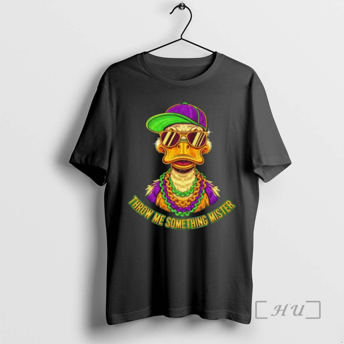 Officials Mardi Gras Duck Throw Me Something Mister T-Shirts, Hoodie, Sweatshirt | PrintMintTees.com