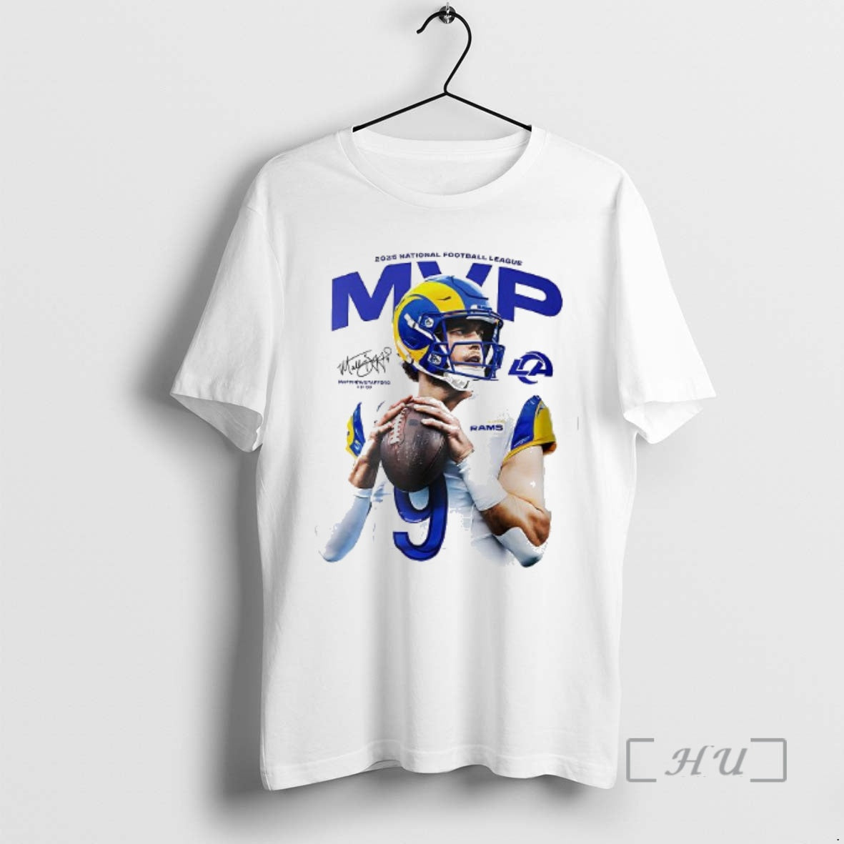 Officials Matthew Stafford Mvp 2025 National Football League Signature Woman T-Shirts, Hoodie, Sweatshirt | PrintMintTees.com
