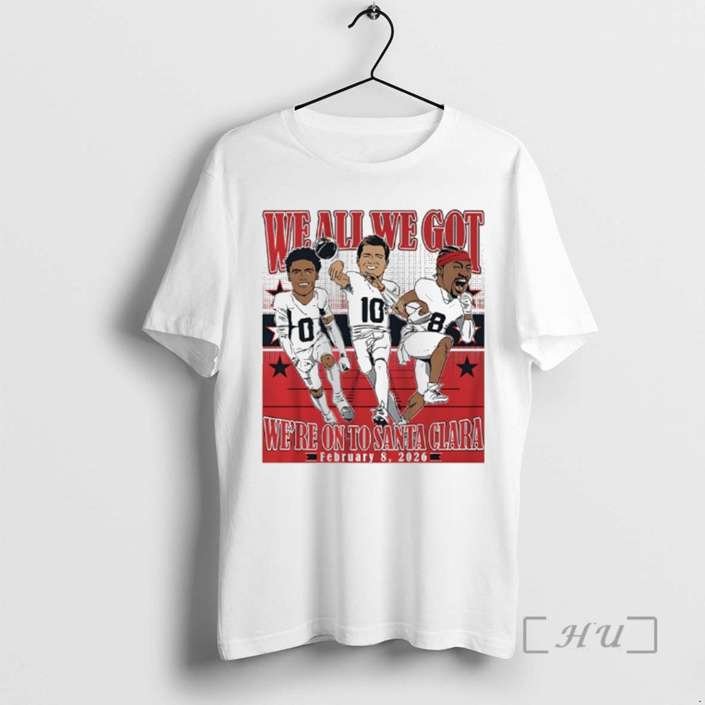 Officials Maye Diggs Gonzalez We All We Got Were Santa Clara Patriots T-Shirts, Hoodie, Sweatshirt