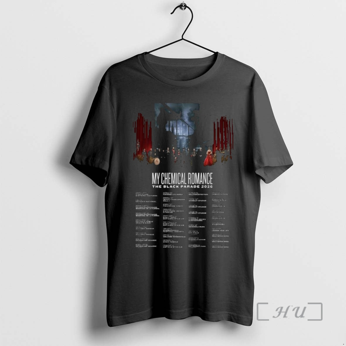 Officials Mcr The Black Parade 2026 Tour T-Shirts, Hoodie, Sweatshirt | PrintMintTees.com