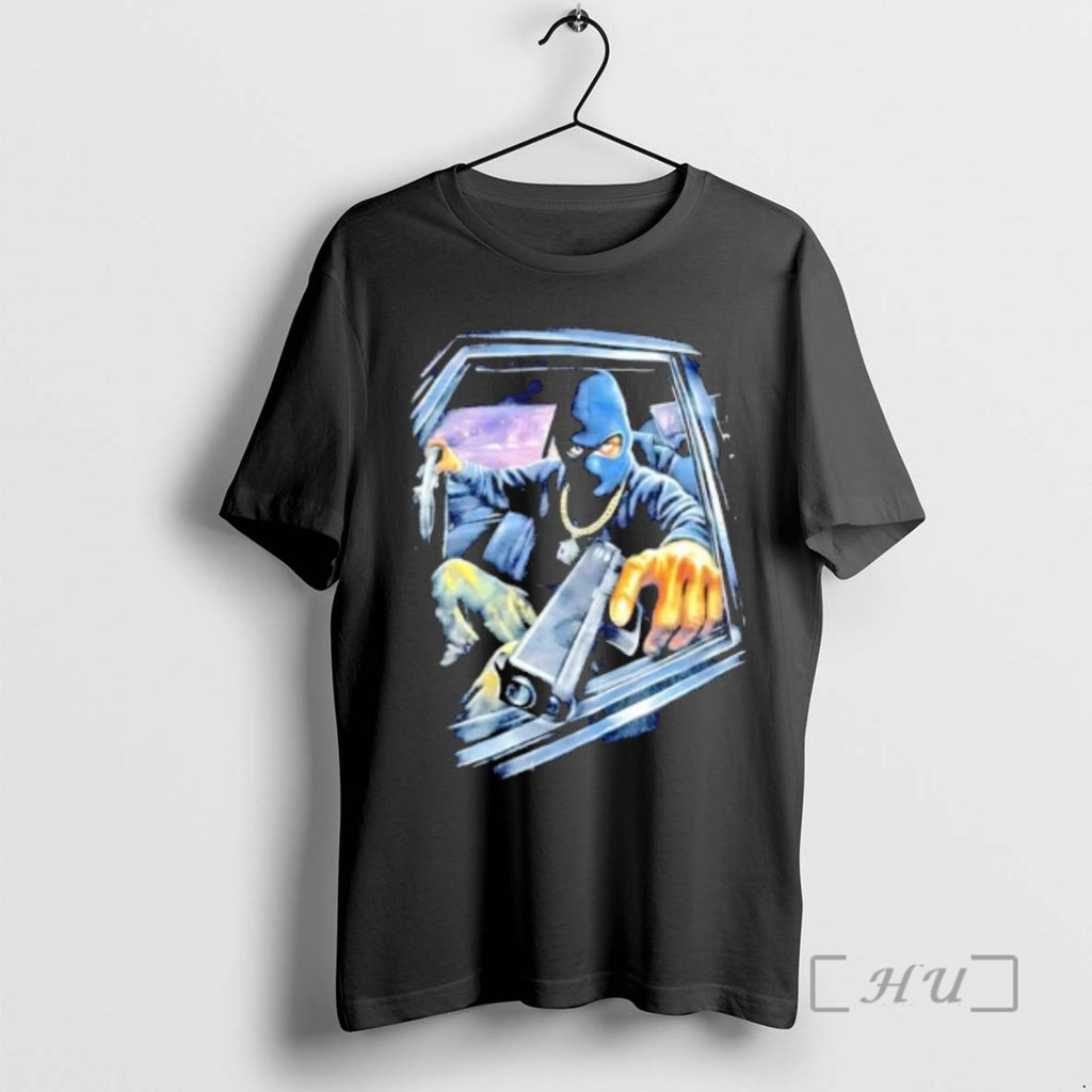 Officials Mens Mask Balaclava Pistol With Car T-Shirts, Hoodie, Sweatshirt | PrintMintTees.com