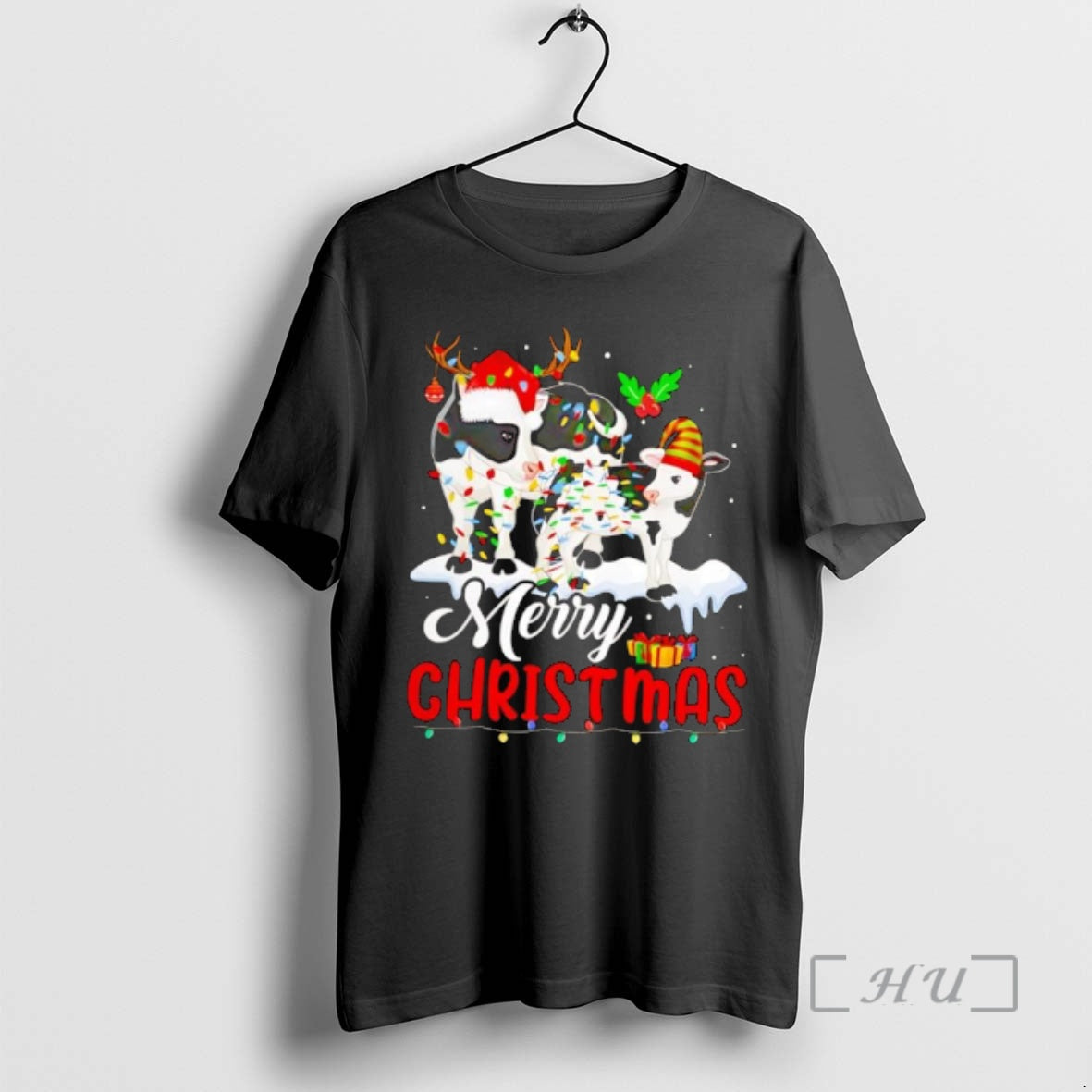 Officials Merry Christmas Cow T-Shirts, Hoodie, Sweatshirt | PrintMintTees.com