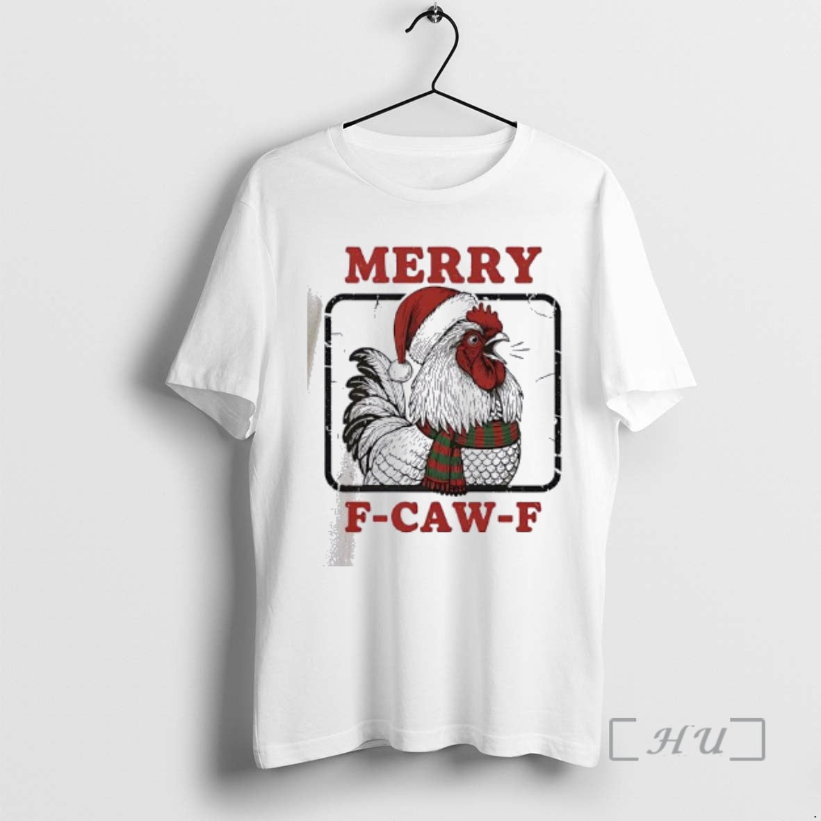 Officials Merry F Caw F Chicken Rooster T-Shirts, Hoodie, Sweatshirt | PrintMintTees.com