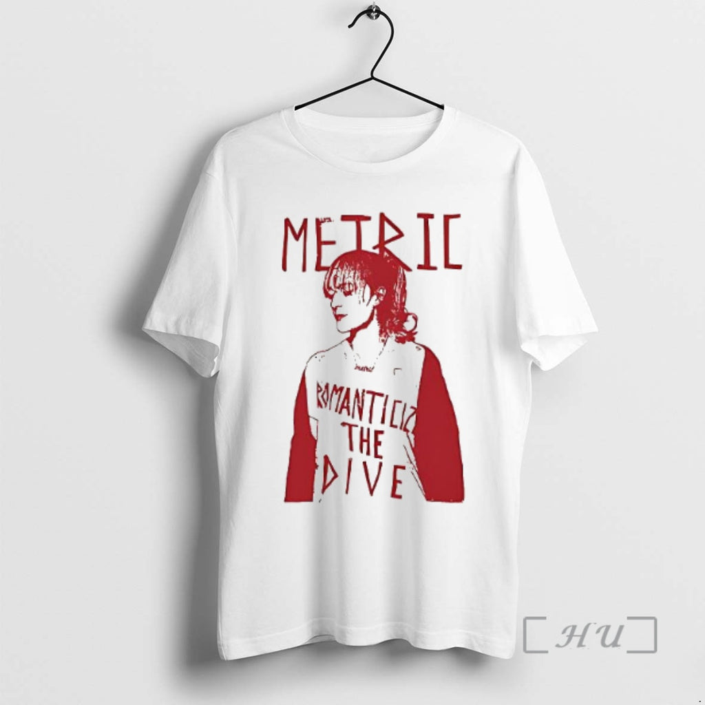 Officials Metric Romanticize The Dive Woman T-Shirts, Hoodie, Sweatshirt | PrintMintTees.com