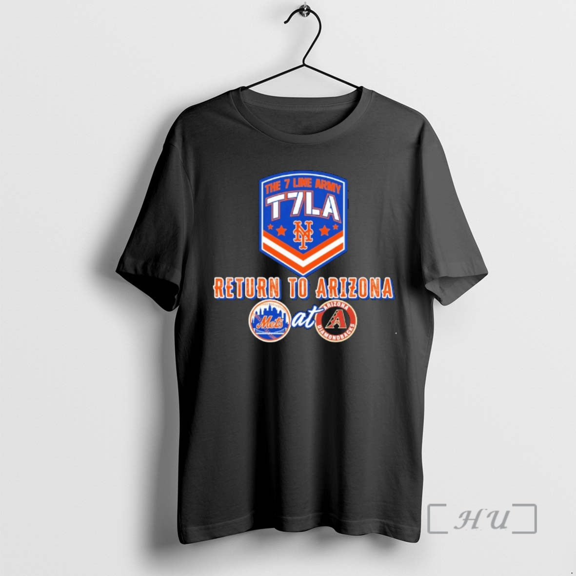 Officials Mets Vs Arizona The 7 Line Army Return To Arizona 2026 Logos Premium T-Shirts, Hoodie, Sweatshirt