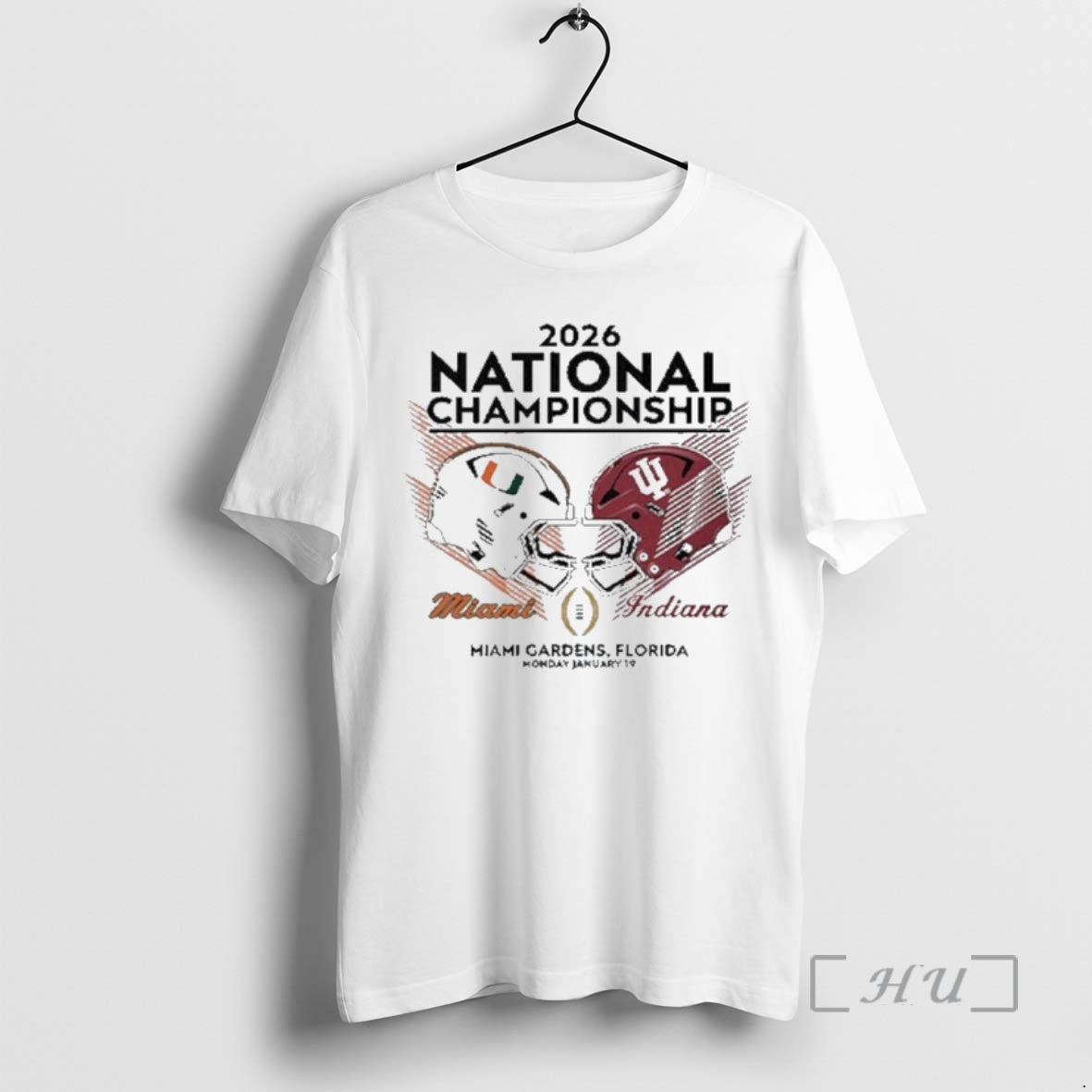 Officials Miami Vs Indiana Cfp National Championship 2026 T-Shirts, Hoodie, Sweatshirt | PrintMintTees.com
