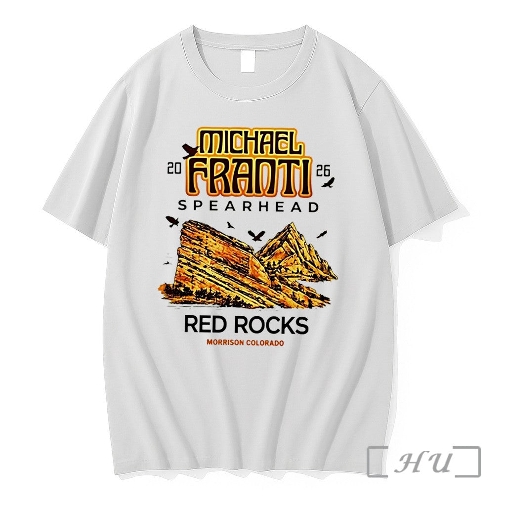Officials Michael Franti Morrison 2026 Red Rocks Amphitheatre Tee
