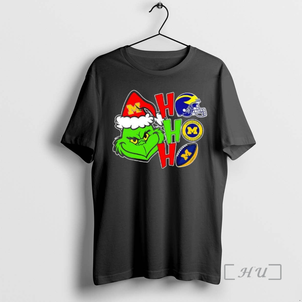 Officials Michigan Wolverines Grinch With Items T-Shirts, Hoodie, Sweatshirt | PrintMintTees.com