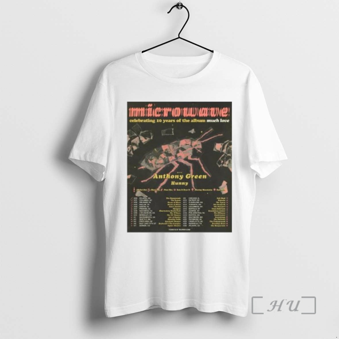 Officials Microwave 10 Year Anniversary Much Love Circle White T-Shirts, Hoodie, Sweatshirt | PrintMintTees.com