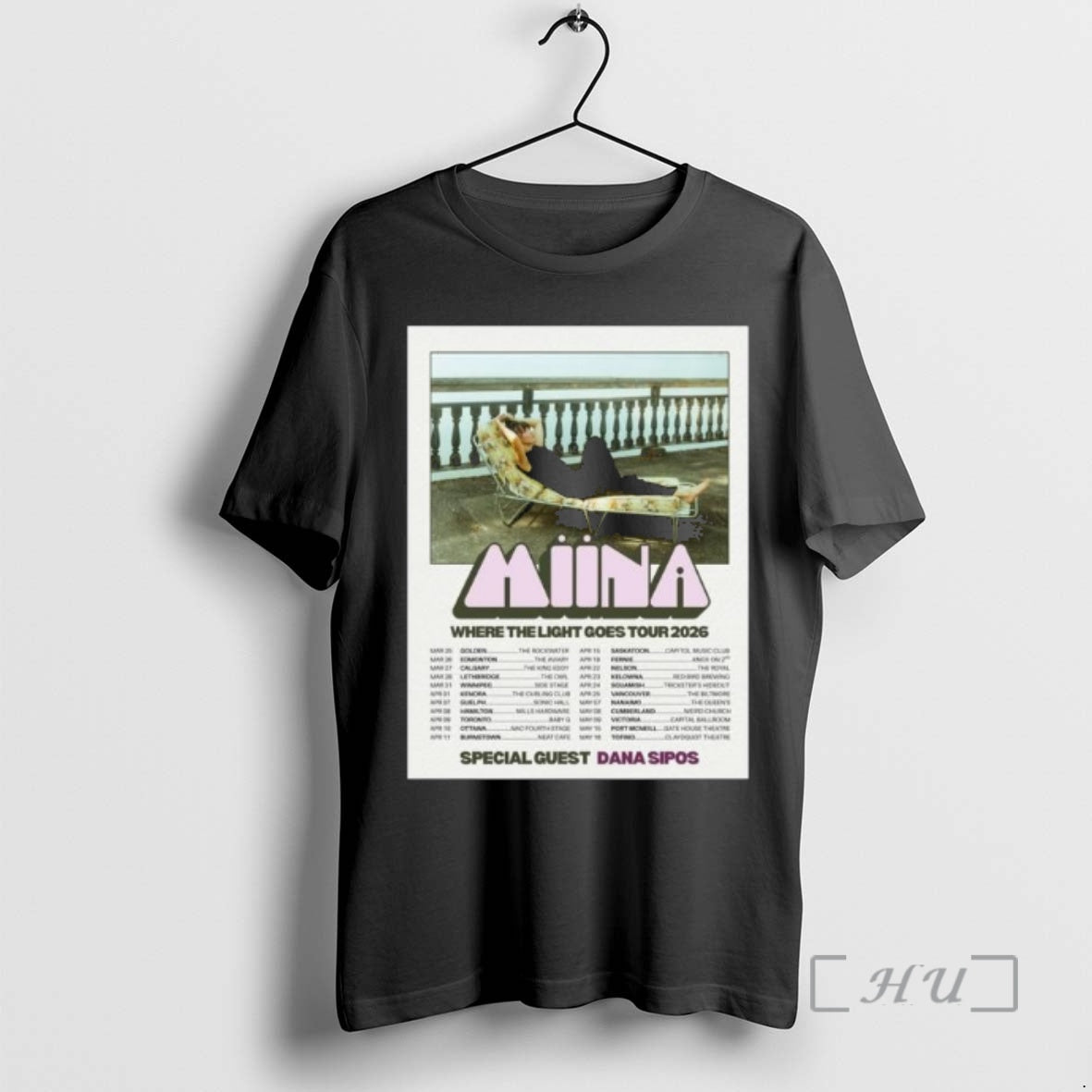 Officials Miina Where The Light Goes Tour 2026 T-Shirts, Hoodie, Sweatshirt | PrintMintTees.com