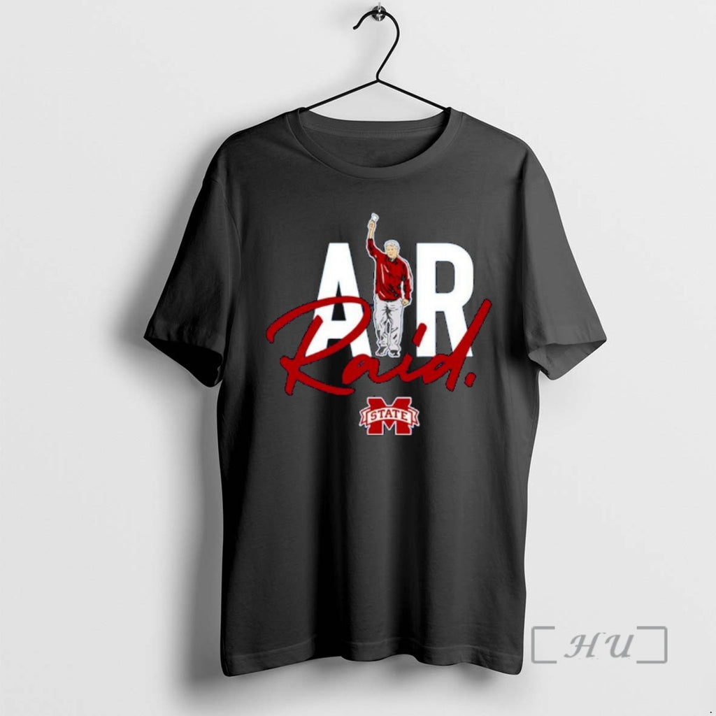 Officials Mike Leach Mississippi State Bulldogs Air Raid Ornaments T-Shirts, Hoodie, Sweatshirt | PrintMintTees.com