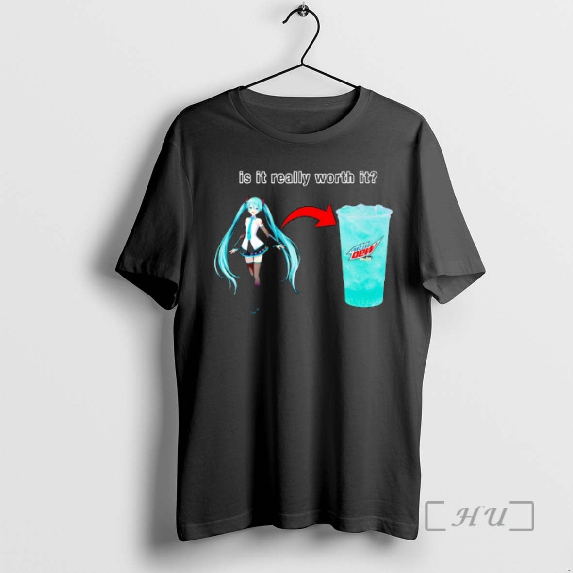 Officials Miku X Mountain Dew Baja Blast Is It Really Worth It Premium T Shirts Hoodie, Sweatshirt | PrintMintTees.com