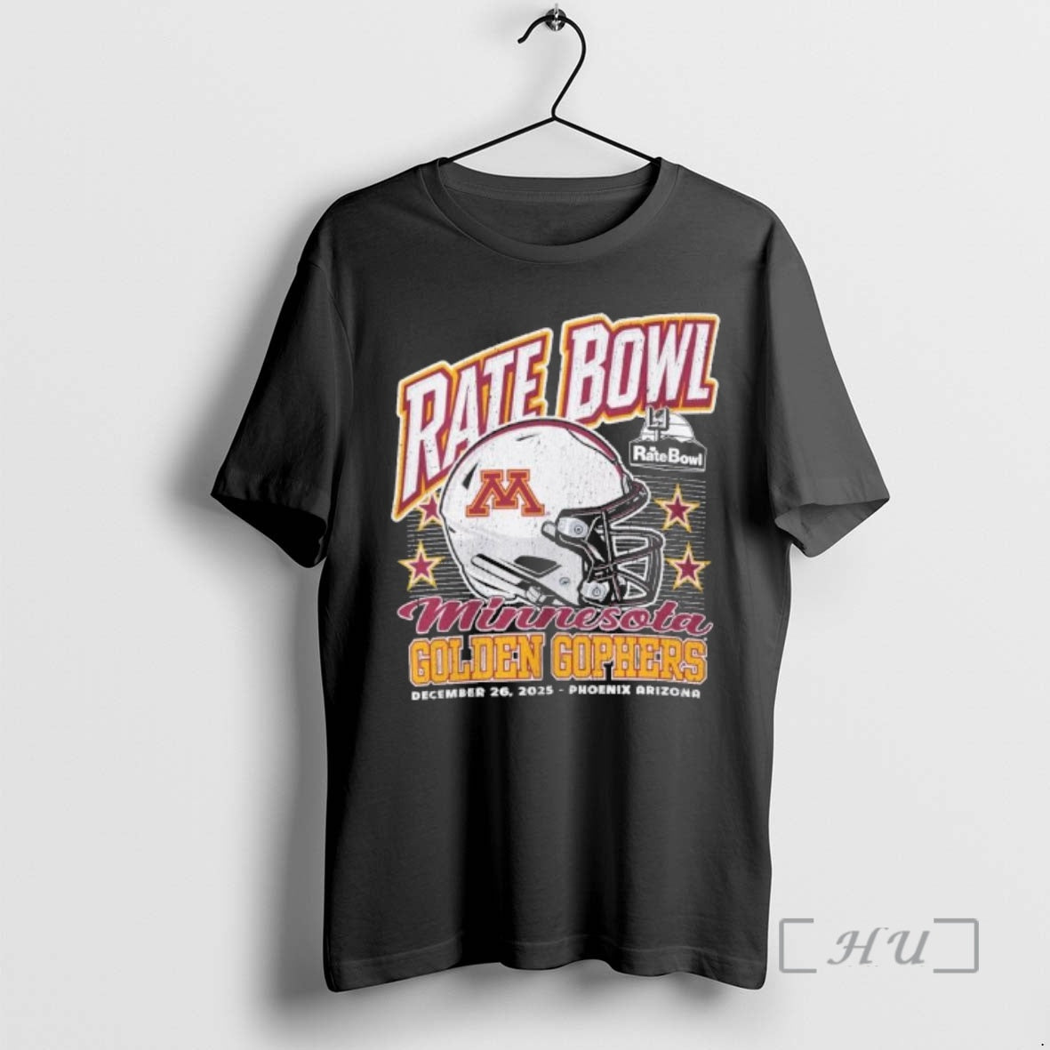 Officials Minnesota Golden Gophers 2025 Rate Bowl Vintage Helmet Beveled T-Shirts, Hoodie, Sweatshirt | PrintMintTees.com