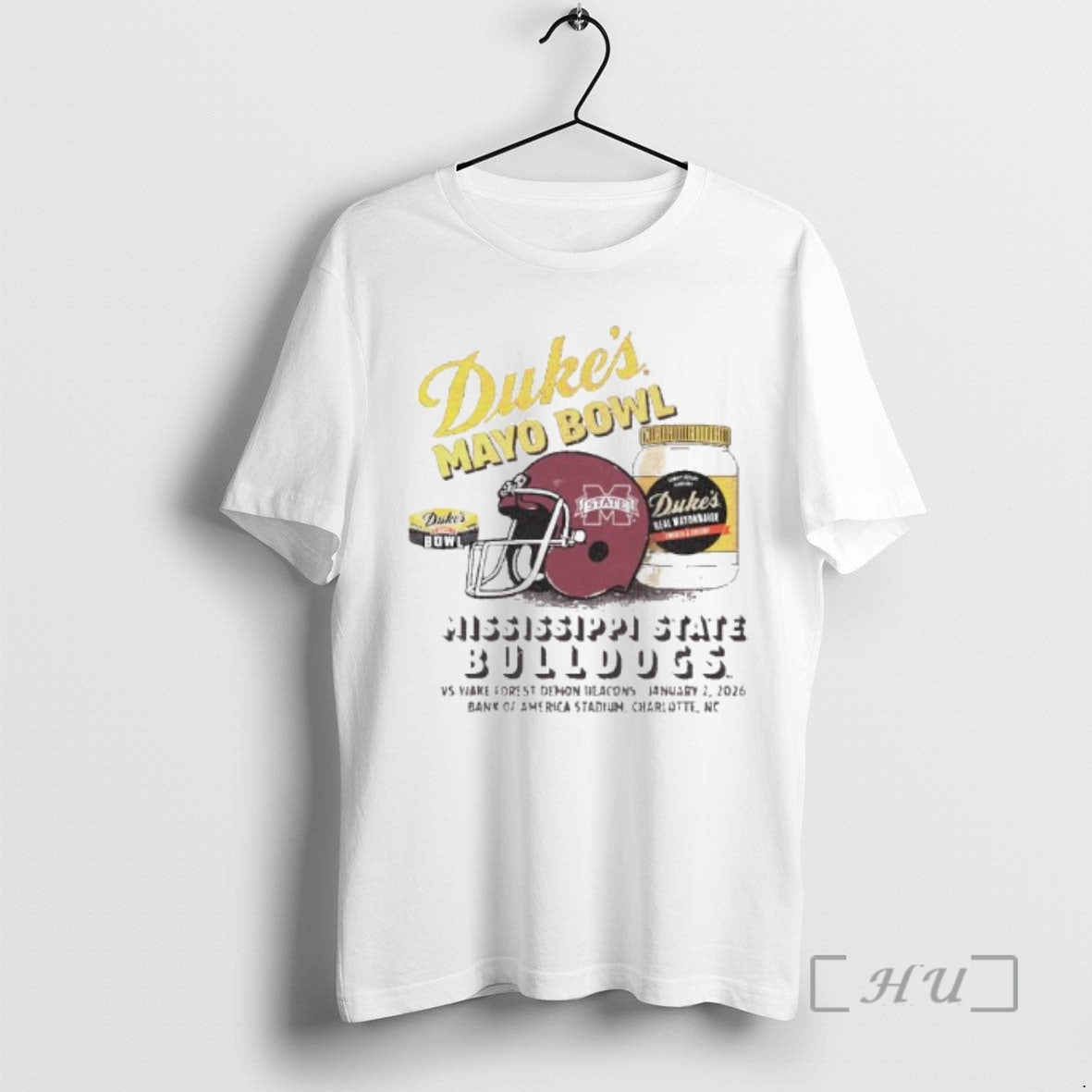 Officials Mississippi State 2026 Dukes Mayo Bowl Helmet Ornaments T-Shirts, Hoodie, Sweatshirt | PrintMintTees.com