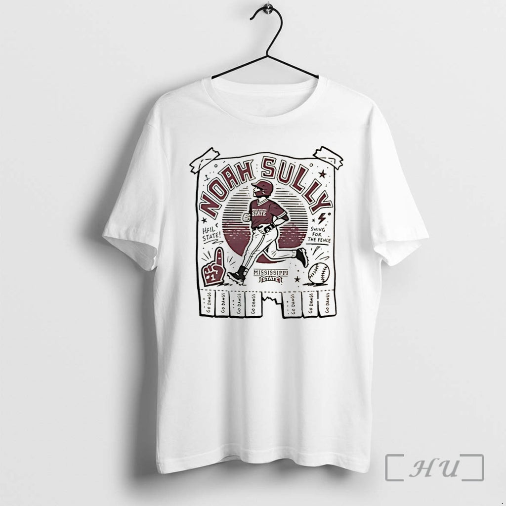 Officials Mississippi State North Sully Running Graphic Tee