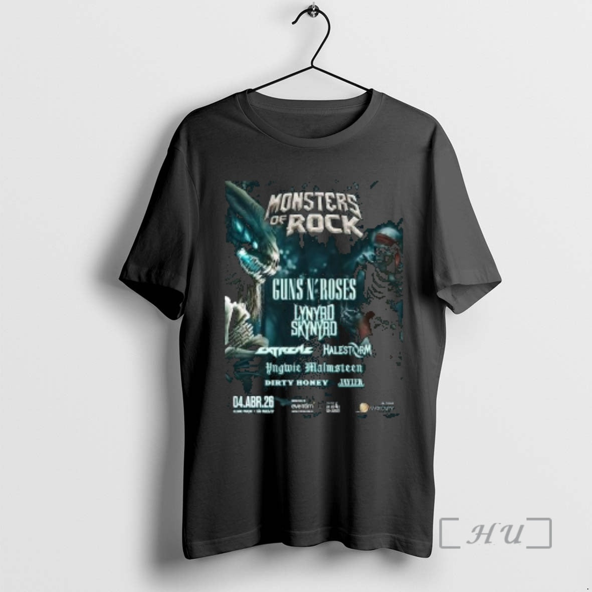Officials Monster Of Rock Sao Paulo Prazil At Allianz Parque On April 4 2026 Circle T-Shirts, Hoodie, Sweatshirt