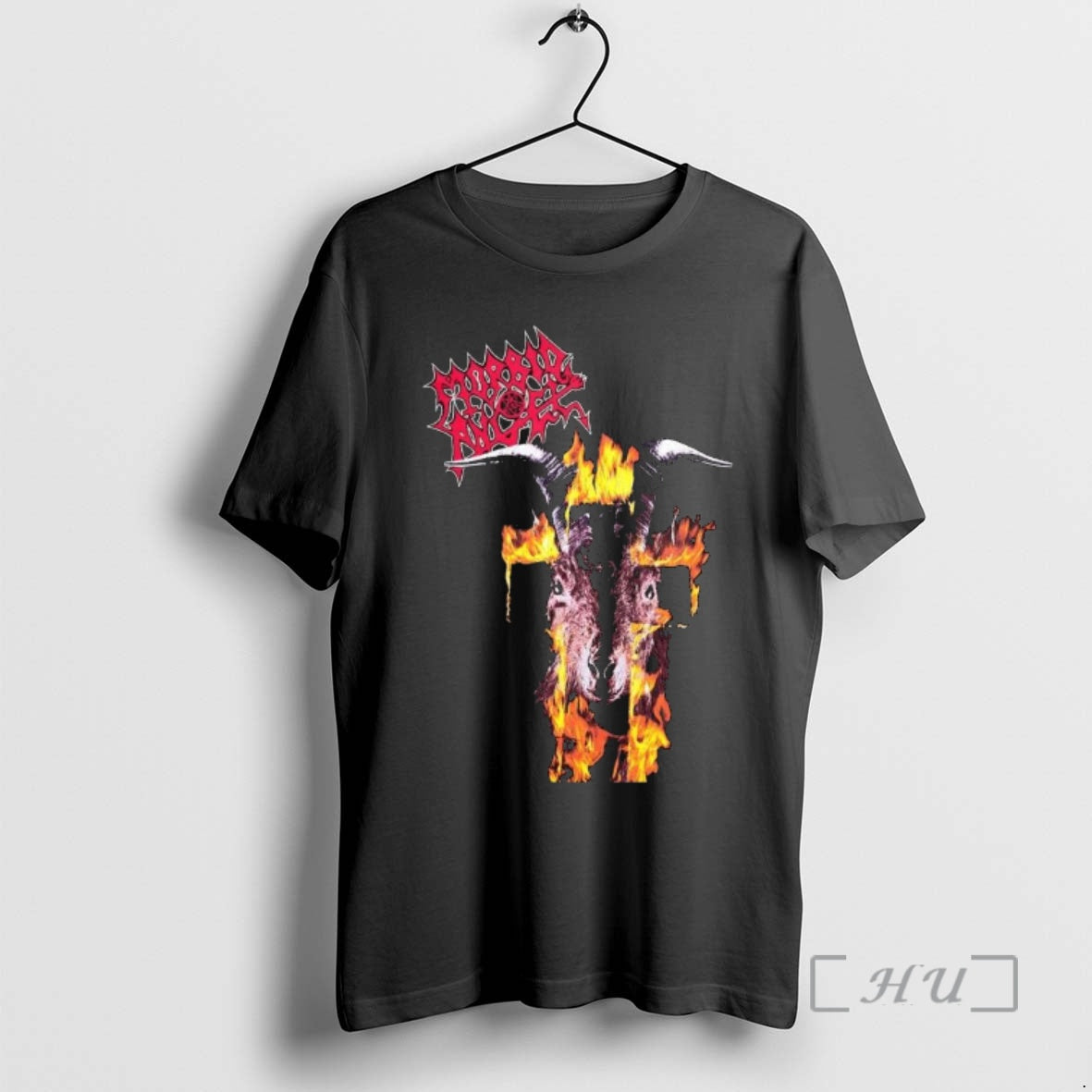 Officials Morbid Angel Flaming Goat T-Shirts, Hoodie, Sweatshirt | PrintMintTees.com