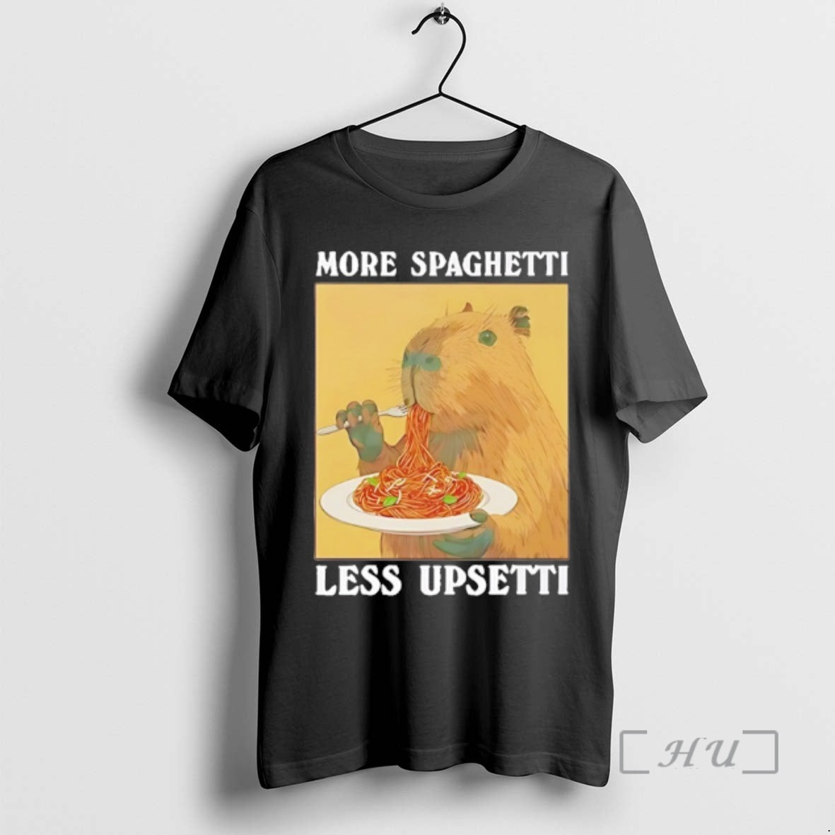 Officials More Spaghetti Less Upsetti Capybara T-Shirts, Hoodie, Sweatshirt