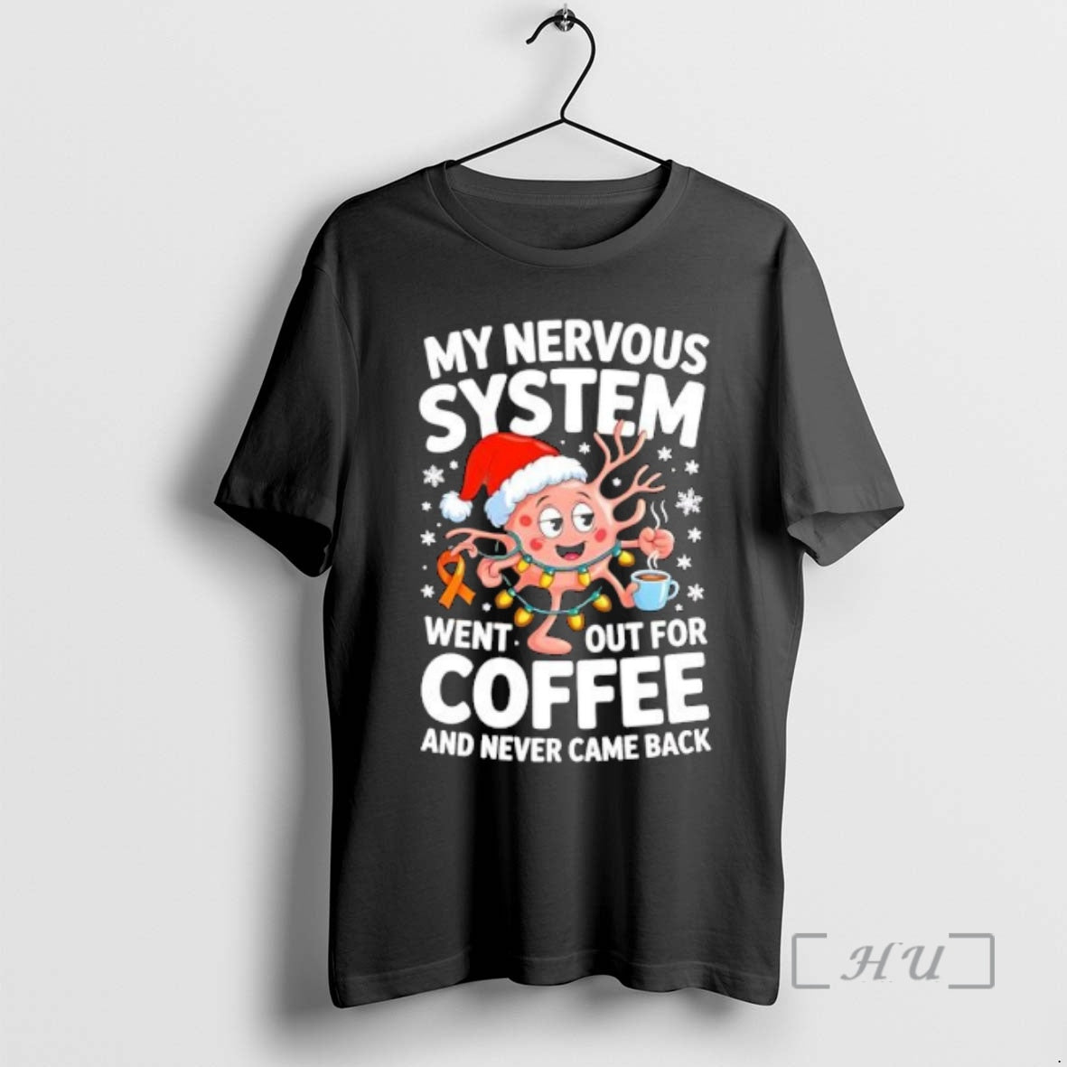 Officials Multiple Sclerosis Christmas Coffee Funny T-Shirts, Hoodie, Sweatshirt | PrintMintTees.com