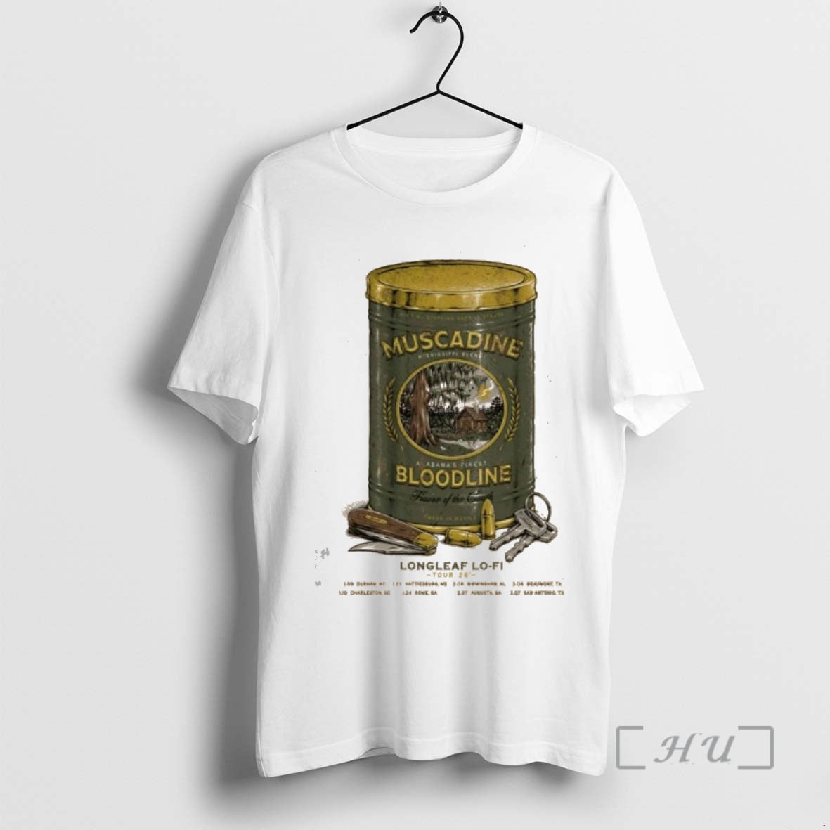 Officials Muscadine Bloodline Longleaf Lo Fi 2026 Shows T-Shirts, Hoodie, Sweatshirt | PrintMintTees.com