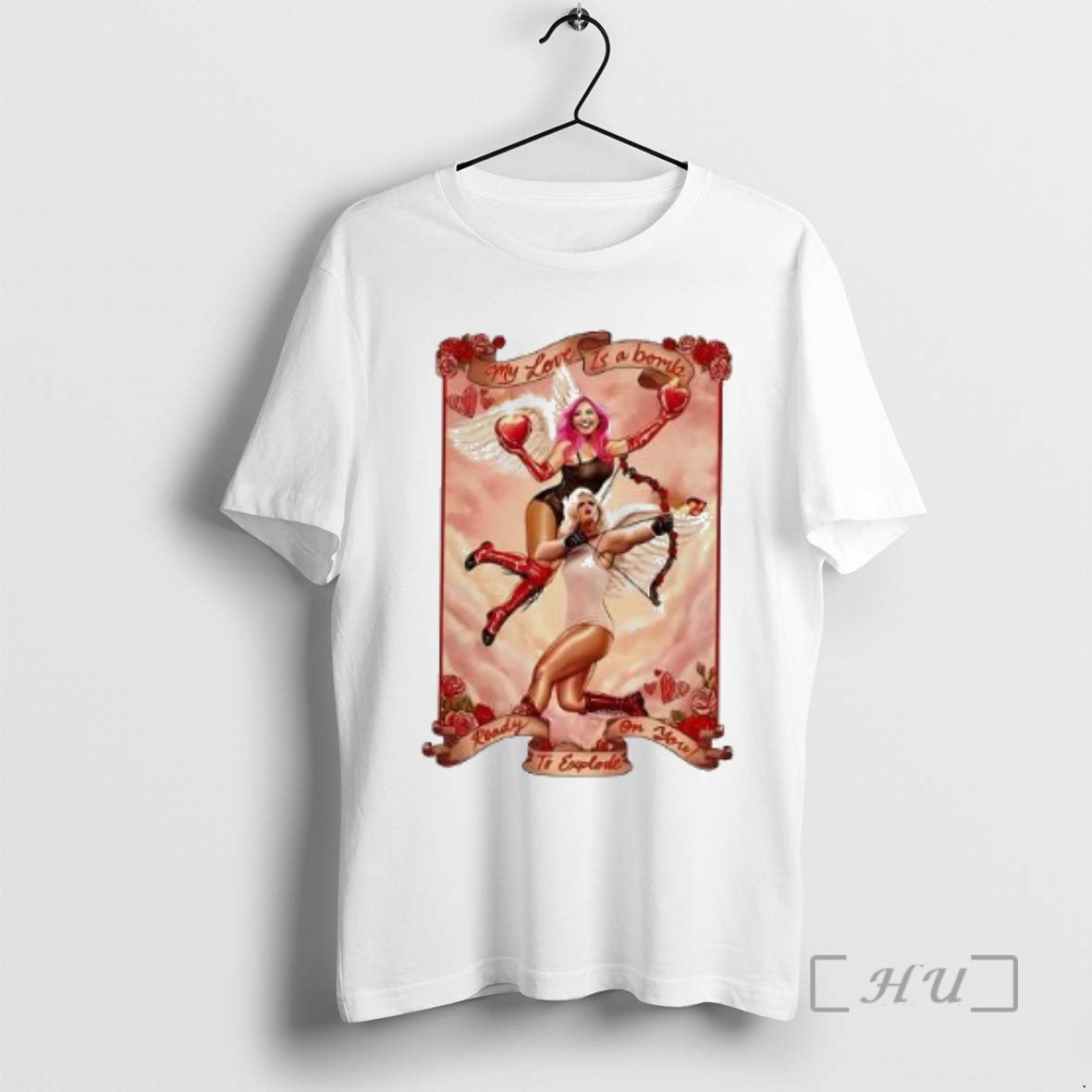 Officials My Love Is A Bomb Ready On You To Explode Aew 2026 Valentines Day T-Shirts, Hoodie, Sweatshirt | PrintMintTees.com