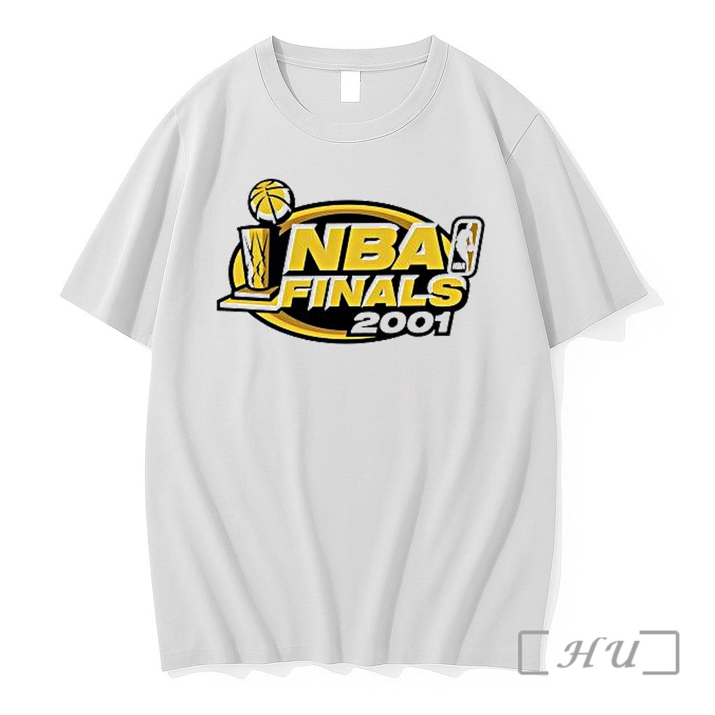 Officials Nba Finals 2001 Los Angeles Lakers Philadelphia 76ers Basketball Championship Premium T Shirts Sweater