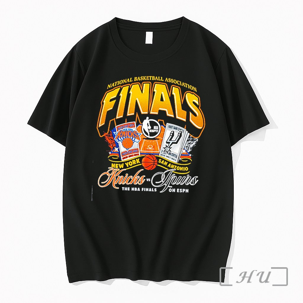 Officials Nba Finals 2026 Knicks Vs Spurs Ticket Tee