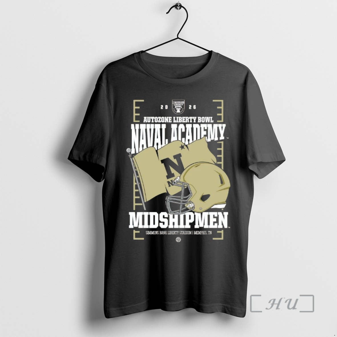Officials Navy Midshipmen 2026 Autozone Liberty Bowl Helmet Flag Chriast T-Shirts, Hoodie, Sweatshirt