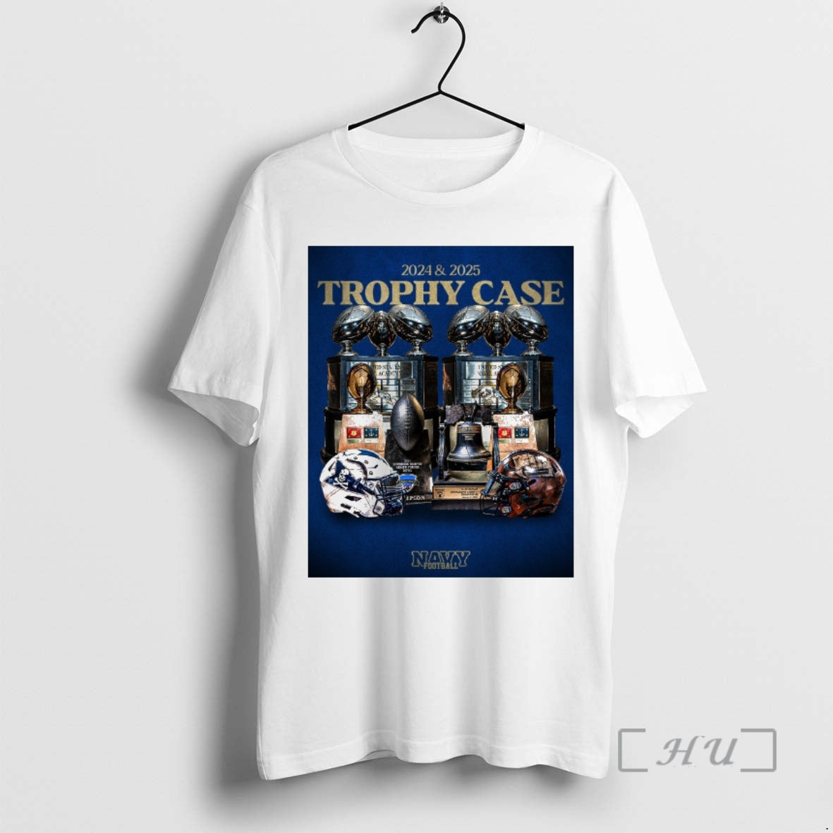 Officials Navy Midshipmen Football 2024 2025 Trophy Case T-Shirts, Hoodie, Sweatshirt | PrintMintTees.com