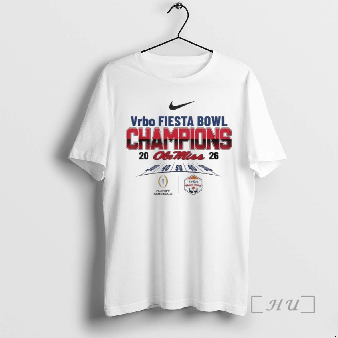 Officials Ncaa Vrbo Fiesta Bowl Champions 2026 Ole Miss Playoff Semifinals Premium T Shirts Sweater Hoodie, Sweatshirt