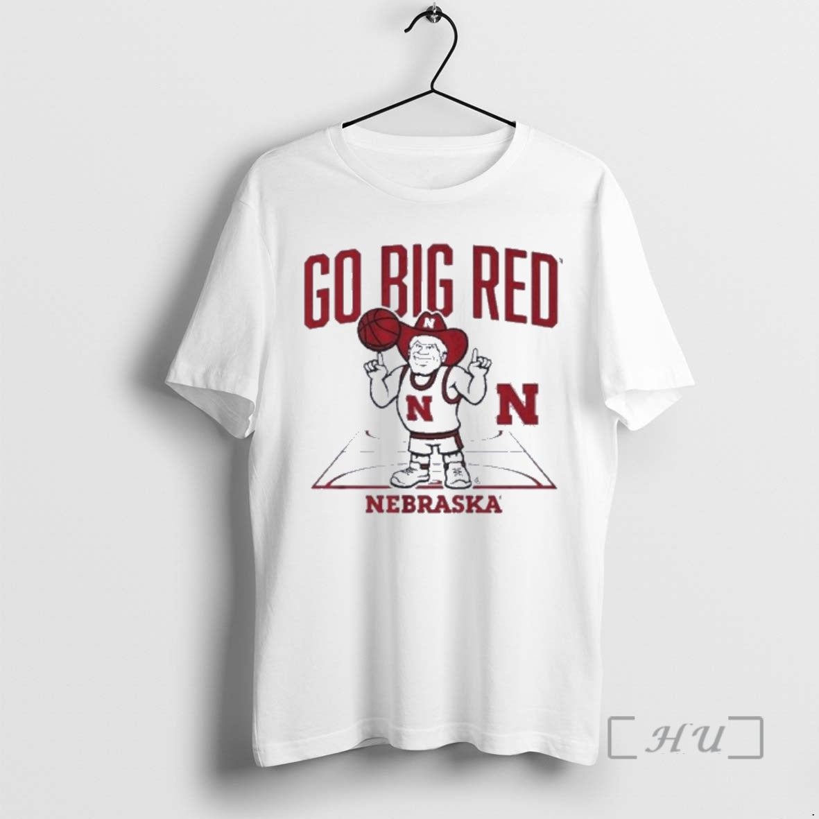 Officials Nebraska Basketball Herbie Mascot T-Shirts, Hoodie, Sweatshirt | PrintMintTees.com