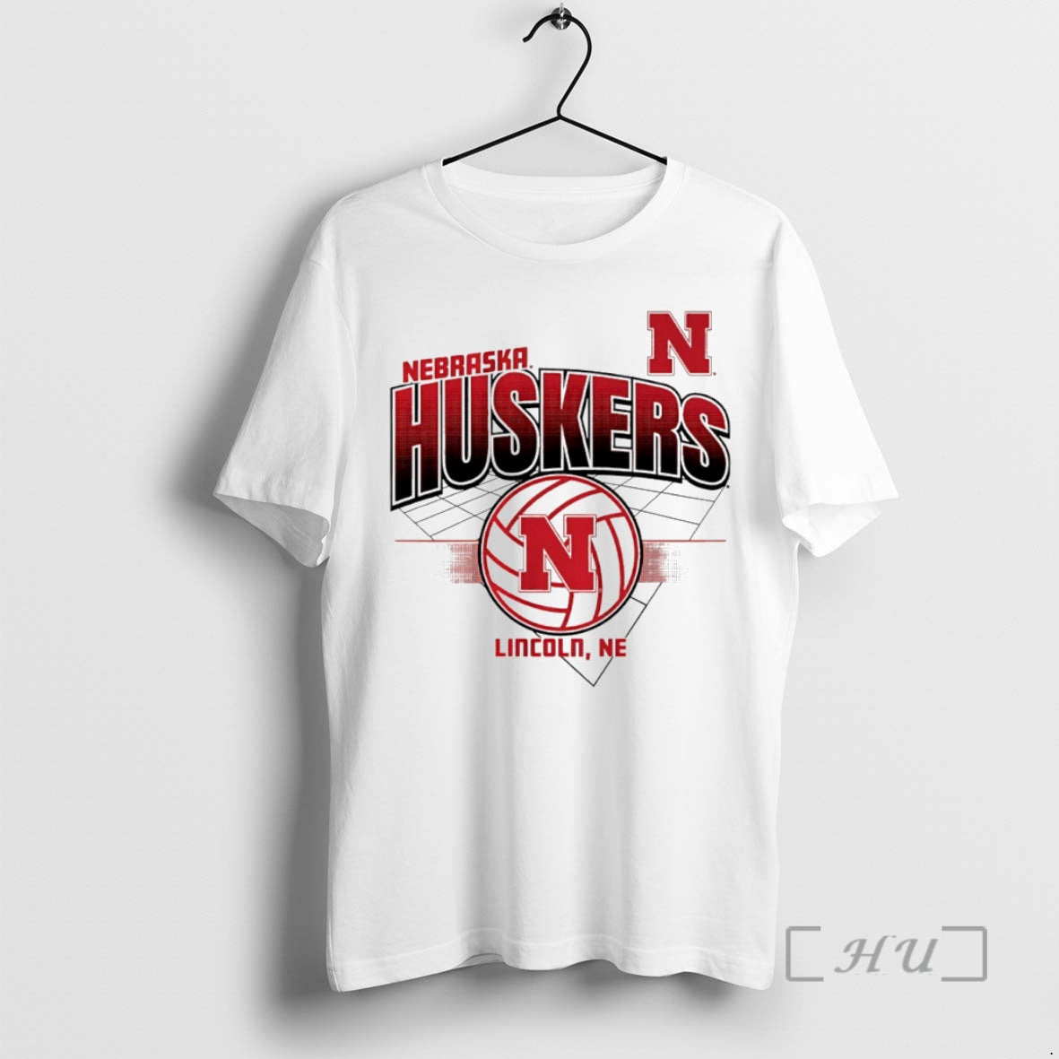 Officials Nebraska Huskers Volleyball Lincoln Grid Circle T-Shirts, Hoodie, Sweatshirt | PrintMintTees.com