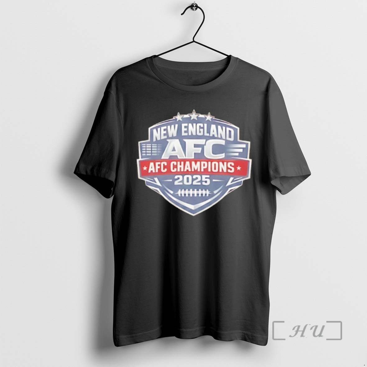 Officials New England Afc Champions 2025 Logo T-Shirts, Hoodie, Sweatshirt