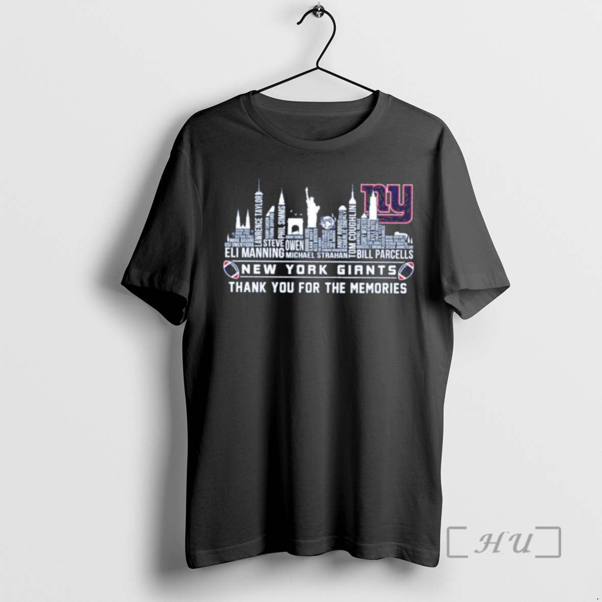 Officials New York Giants City Thank You For The Memories T-Shirts, Hoodie, Sweatshirt | PrintMintTees.com