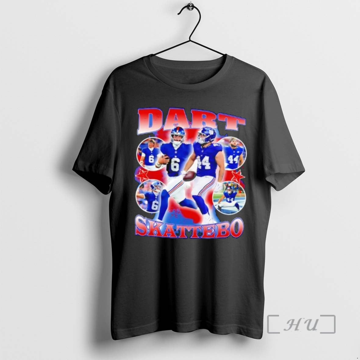 Officials New York Giants Jaxson Dart Cam Skattebo Graphic T-Shirts, Hoodie, Sweatshirt | PrintMintTees.com