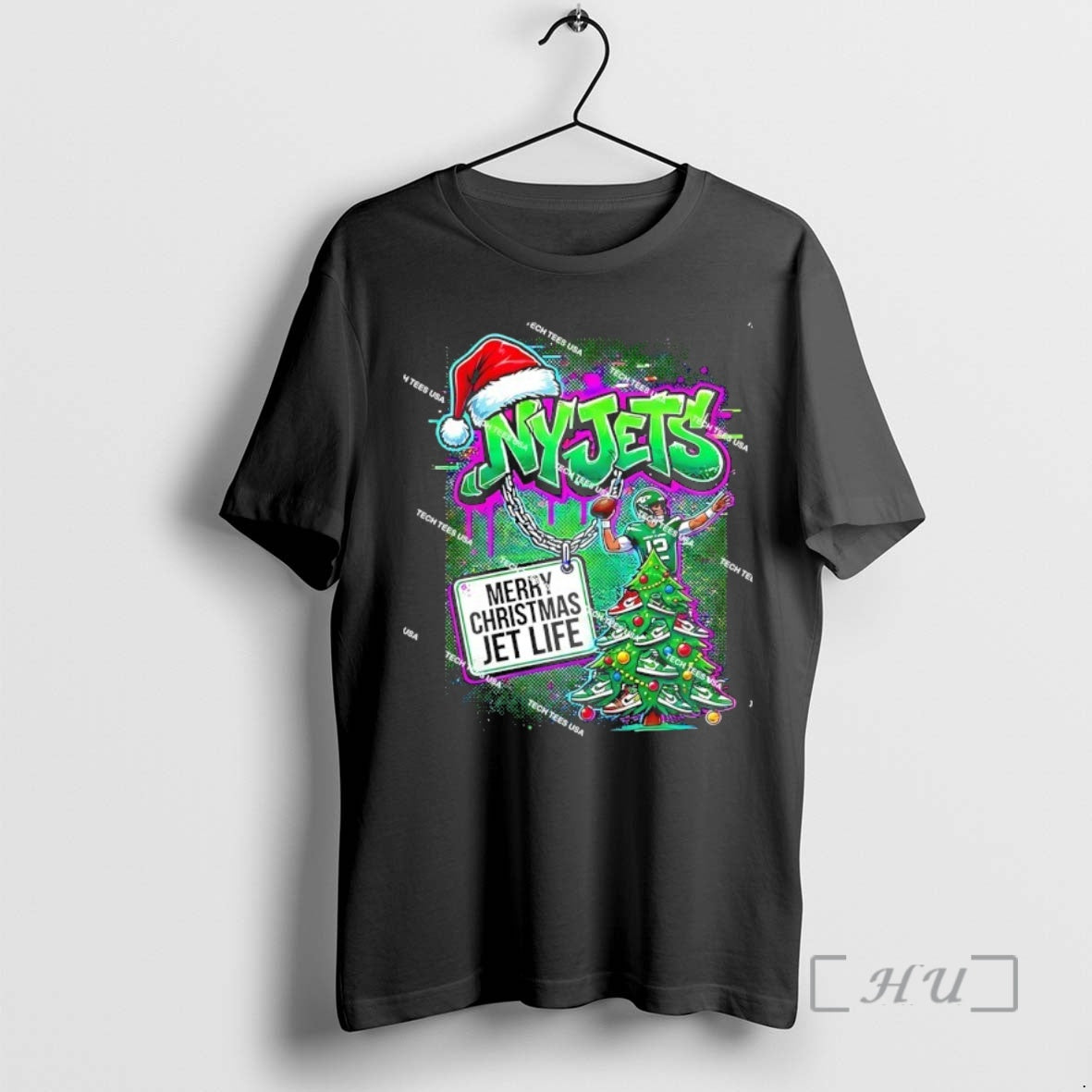 Officials New York Jets Football Merry Christmas Jet Life Holiday T-Shirts, Hoodie, Sweatshirt | PrintMintTees.com
