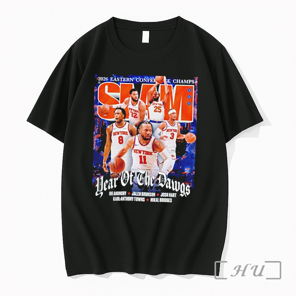 Officials New York Knicks Eastern Conference Champs Slam Tee