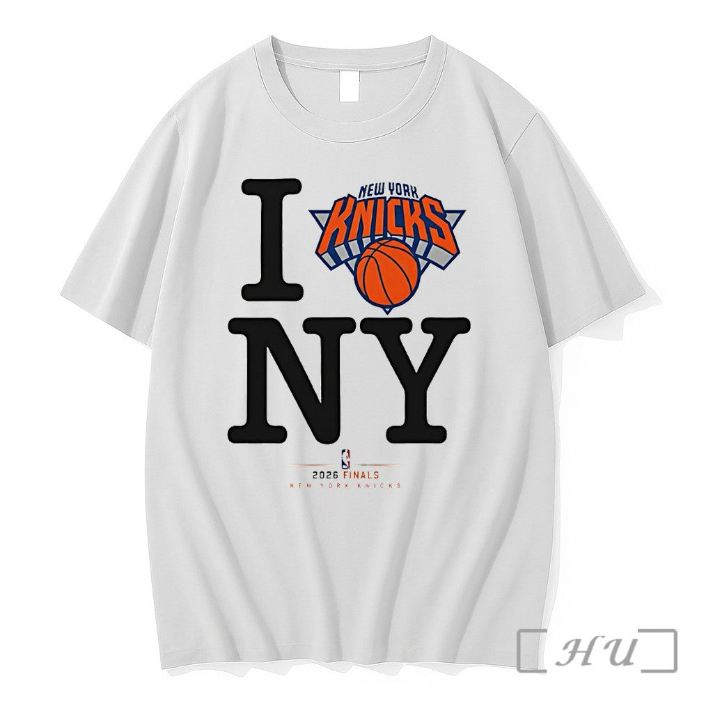 Officials New York Knicks Basketball I Love Ny 2026 Finals Logo Premium T Shirts Sweater