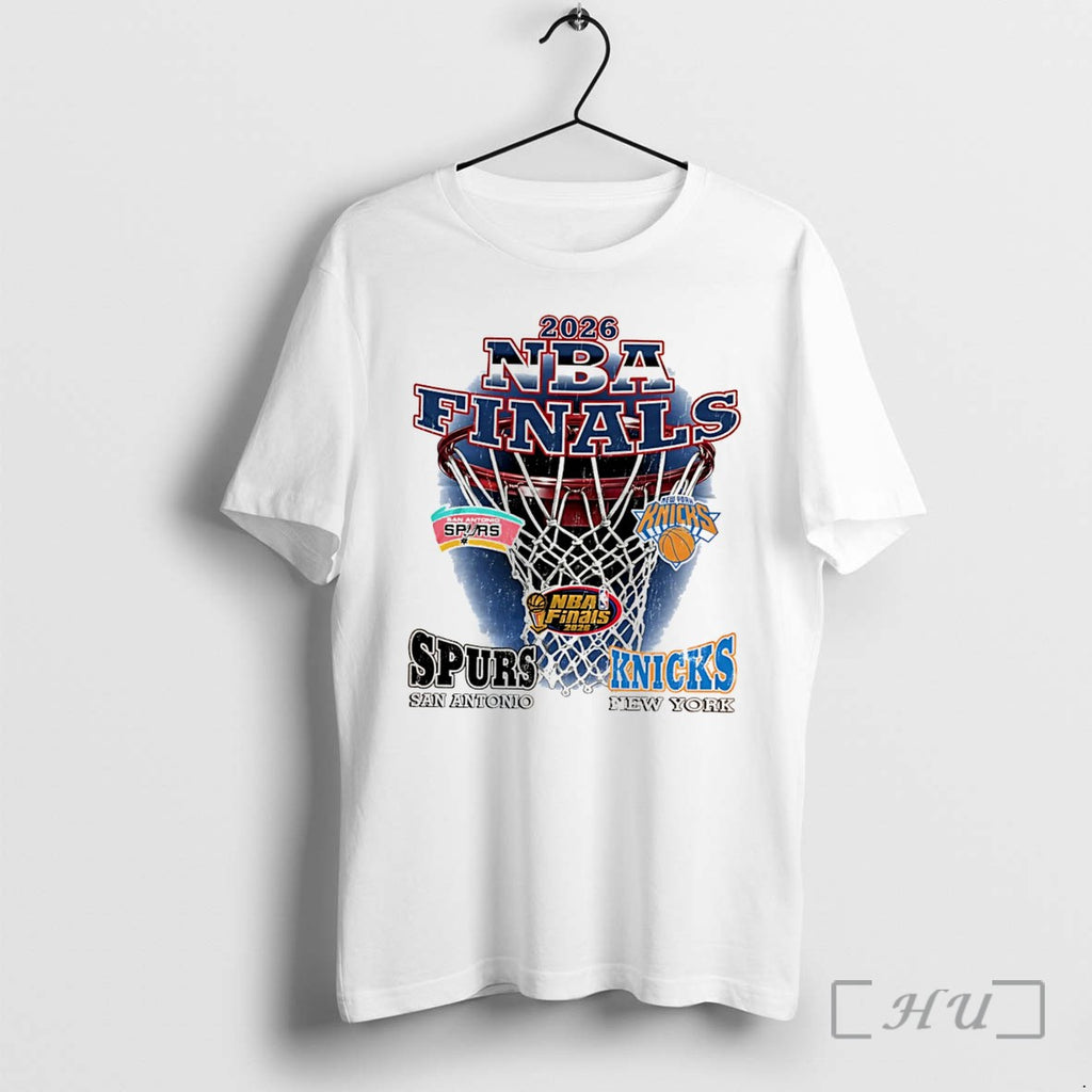 Officials New York Vs San Antonio 2026 Finals Basketball Logo Tee Premium T Shirts Sweater