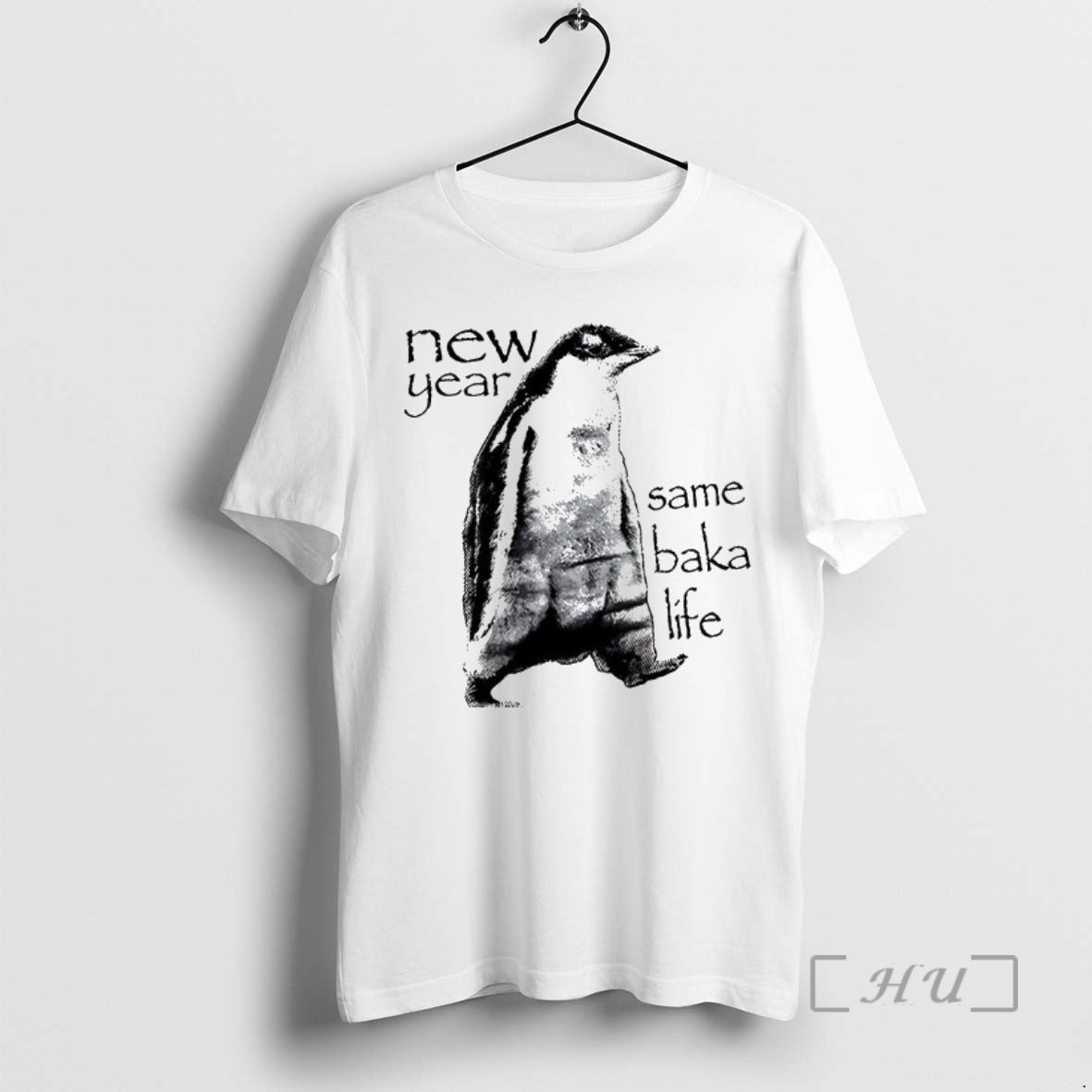 Officials New Year Same Baka Life Penguin T-Shirts, Hoodie, Sweatshirt | PrintMintTees.com